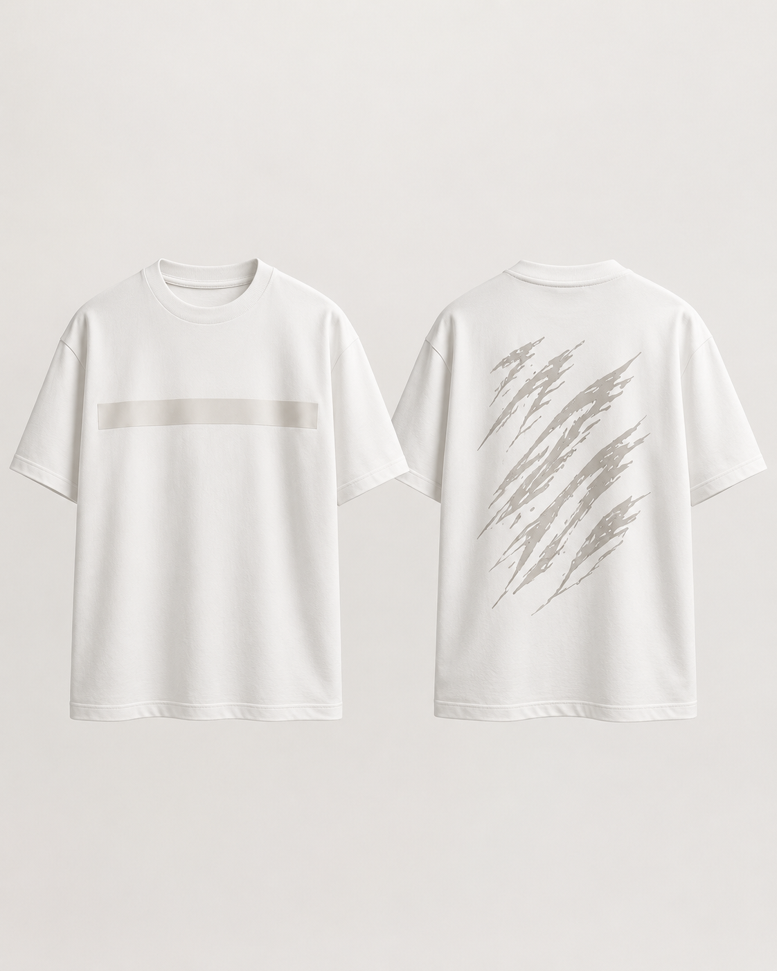 Wave Break Oversized Bamboo-Cotton Tee