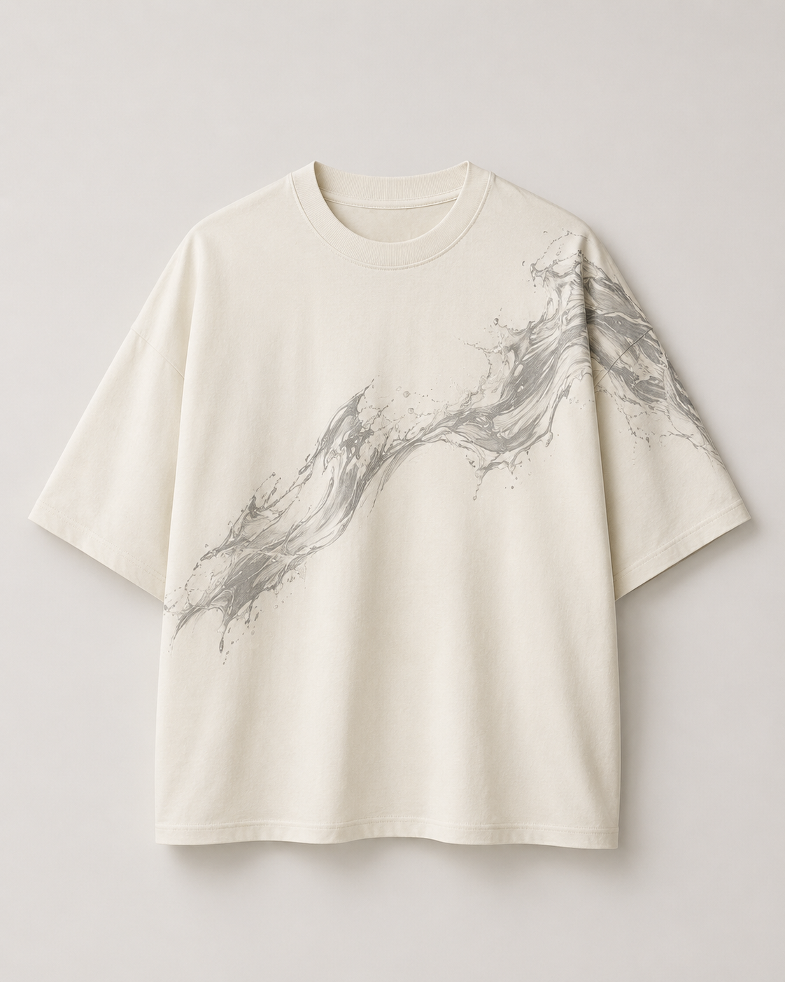 Wave Break Oversized Bamboo Tee