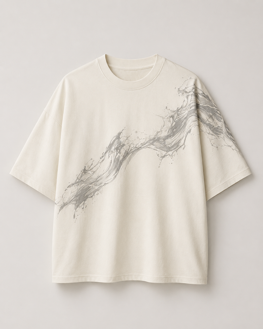 Wave Break Oversized Bamboo Tee